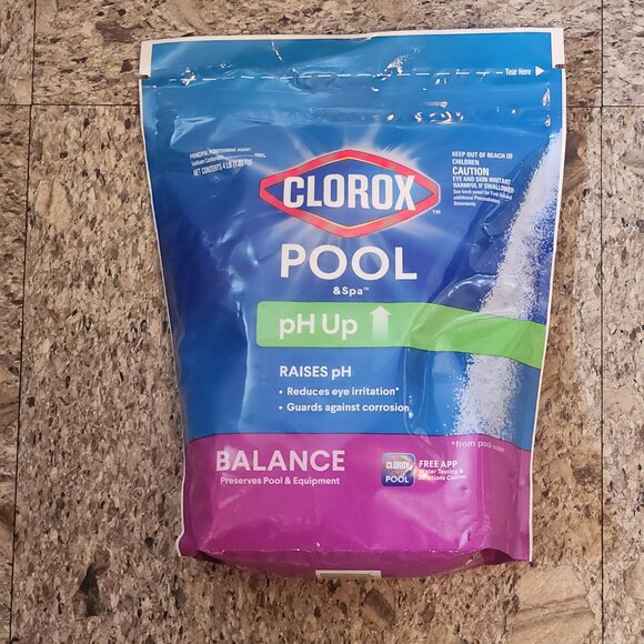 CLOROX Pool &Spa pH Up / Down - 5 lb bags Lot of 2 - Picture 3 of 6